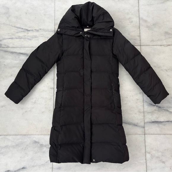 VTG Togs Soho Coat Black Long Puffer Down Jacket Women’s 4 Outdoor Ski Winter - Picture 1 of 11